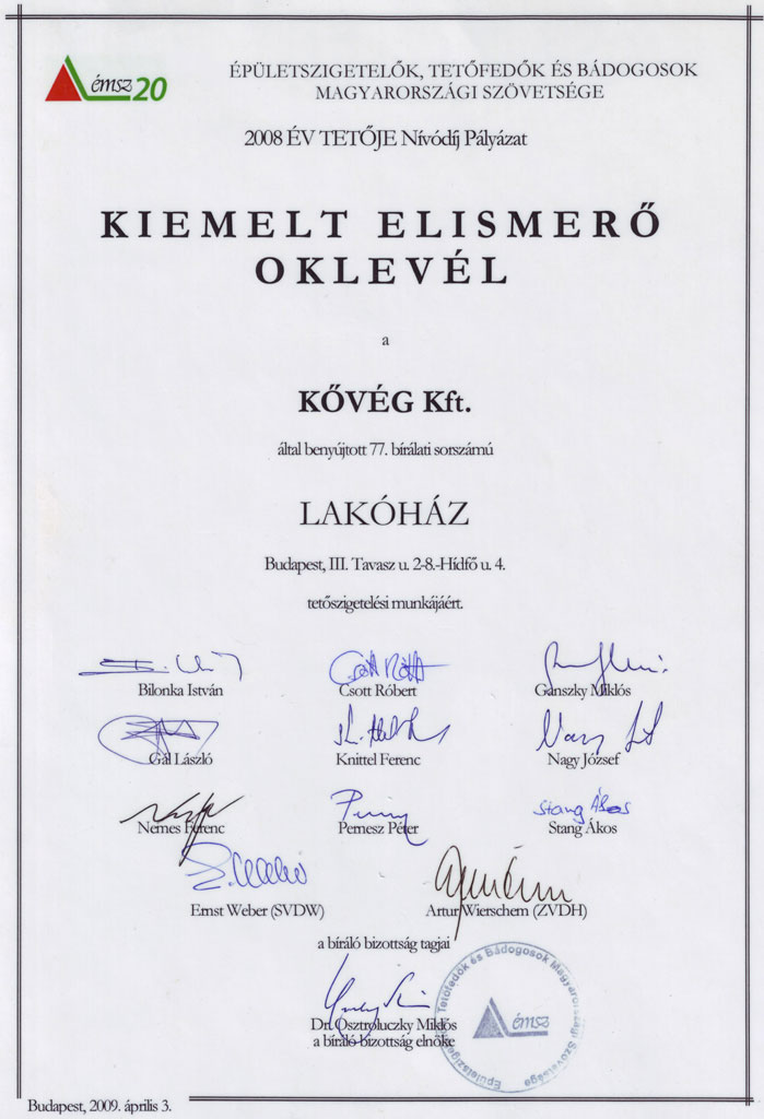 elismero-oklevel-2008